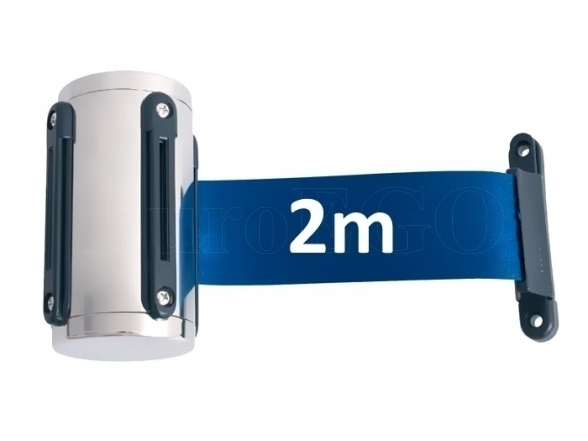 2m Wall mounted retractable belt WAS