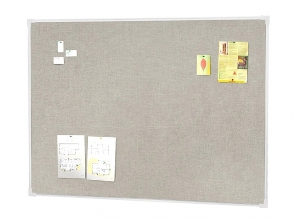 Linen bulletin board SE 6