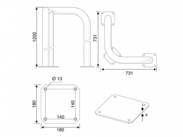 Barrier SE-9 (corner) 3