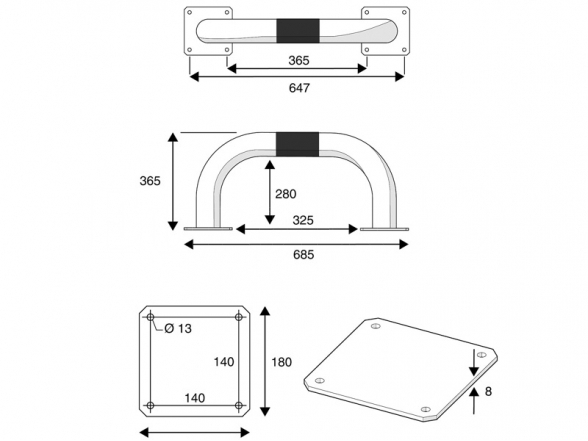 Apsauginis barjeras SE-9 9