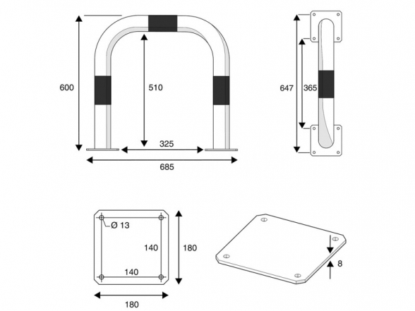 Apsauginis barjeras SE-9 13