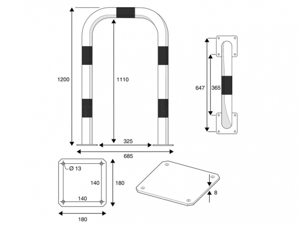 Apsauginis barjeras SE-9 5