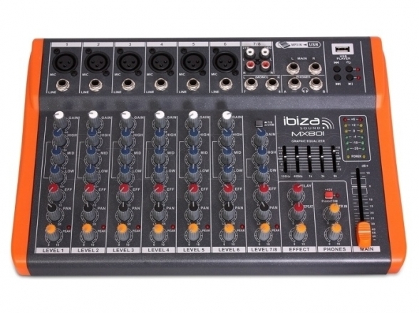 Audio Mixer (8 channels), RENT