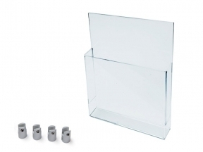 Brochure holder A4 (ISOframe, plexiglass)