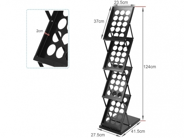 Booklet stand BLACK-4 2