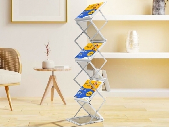 Booklet stand ZigZag A4 10