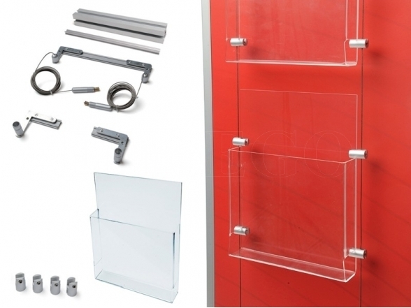 Brochure tray storage system (ISOframe) 1