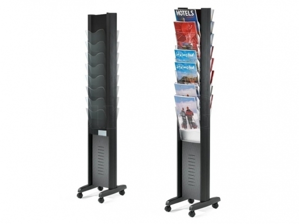 Double-sided mobile stand for brochures SE-16 1