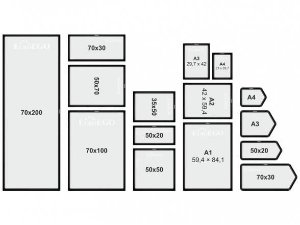 Lankstus stendas Flexi 70x100-5 4