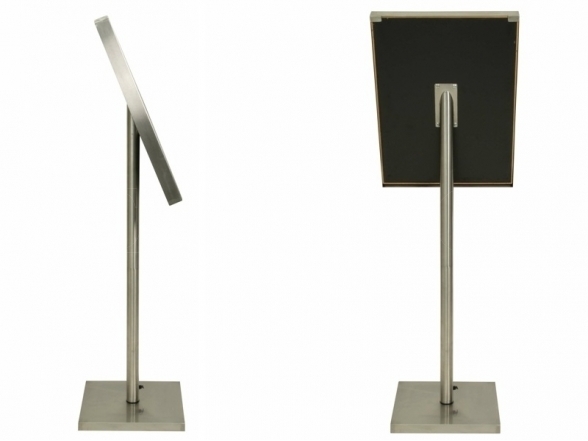 LED menu stand 4xA4 2