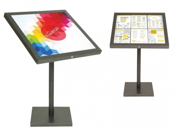 LED menu stand 6xA4