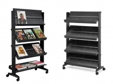 Mobile stand for magazines SE-4