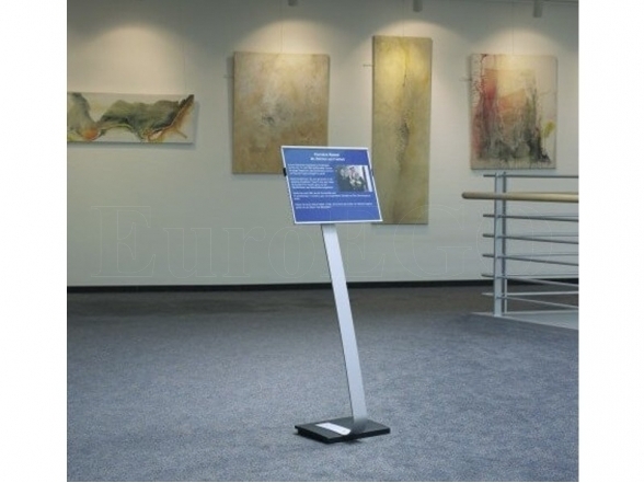 Modern A3 aluminum info stand 5