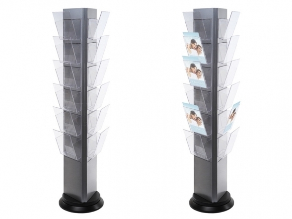 Rotating stand for brochures TRYS 3