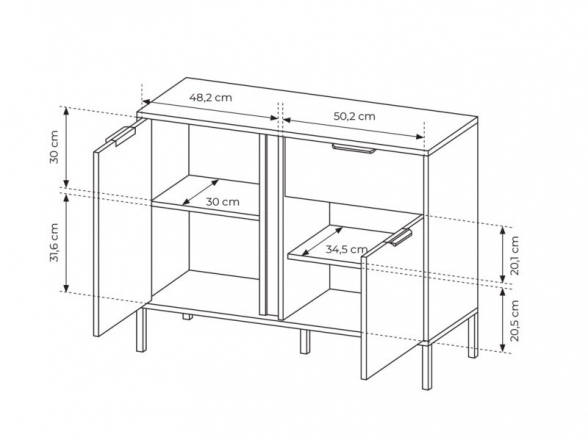 Cabinet C2, RENT 3