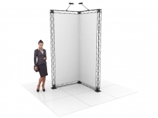 Stand X-10 (L-shape 100x100x250)