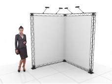 Stand X-10 (L-shape 150x150x200)