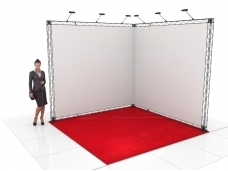 Stand X-10 (L-shape 300x300x250)