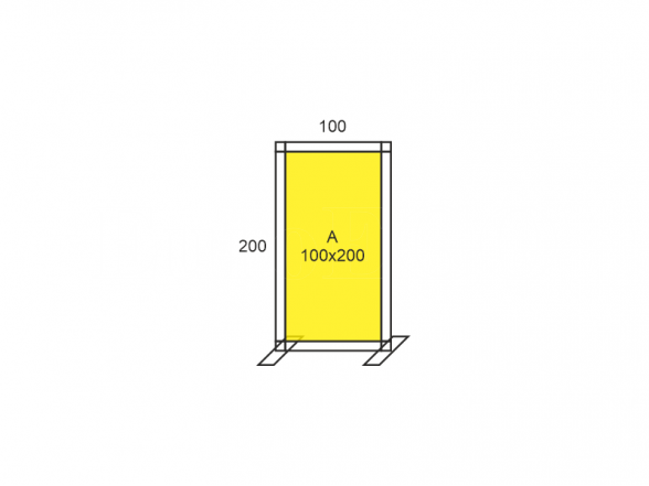 Стенд X-10 (фотостена 100x200), АРЕНДА 5