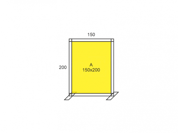 Stand X-10 (photo wall 150x200), RENT 5