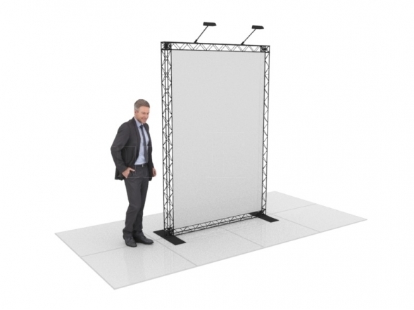 Stand X-10 (photo wall 150x230), RENT