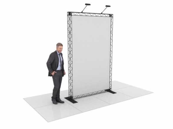 Stand X-10 (photo wall 150x250), RENT