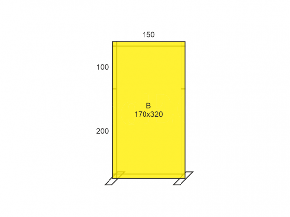 Stand X-10 (photo wall 150x300), RENT 6