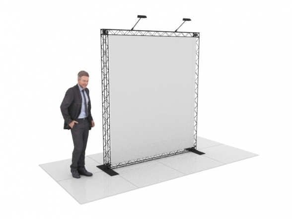 Stand X-10 (photo wall 200x230), RENT