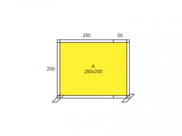 Stand X-10 (photo wall 250x200), RENT 5