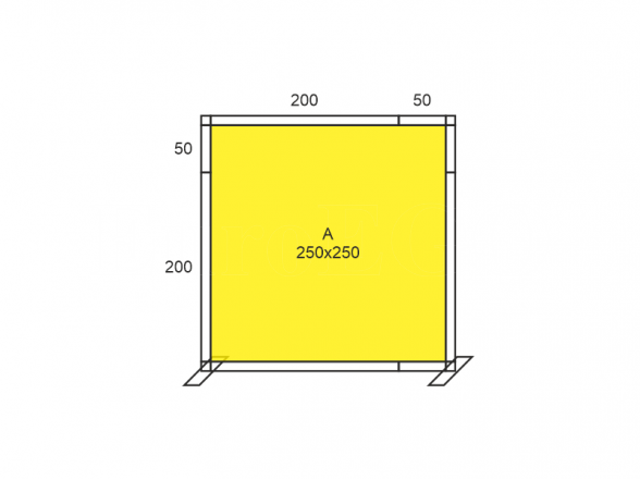 Stand X-10 (photo wall 250x250) 5