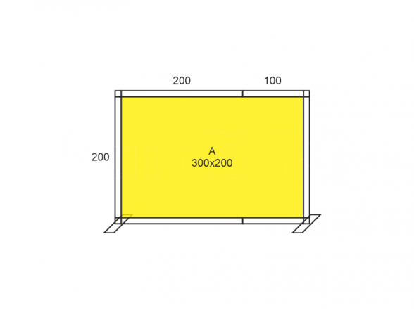 Stand X-10 (photo wall 300x200) 5