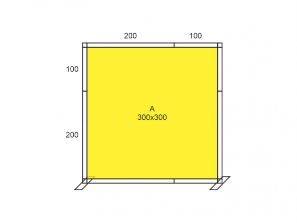Стенд X-10 (фотостена 300x300), АРЕНДА 5