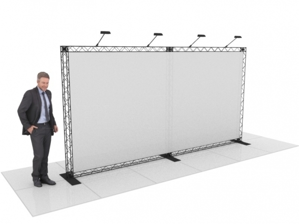 Stand X-10 (photo wall 410x200), RENT