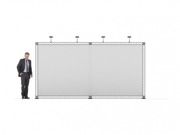 Stand X-10 (photo wall 410x200), RENT 3