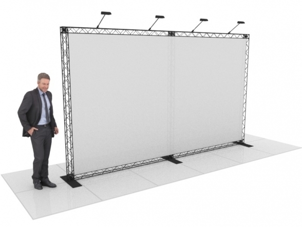 Stand X-10 (photo wall 410x230), RENT