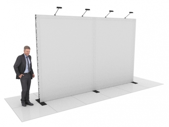 Stand X-10 (photo wall 410x250), RENT 1