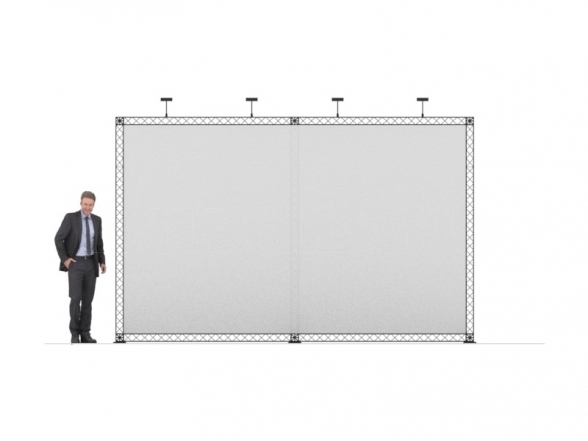 Stand X-10 (photo wall 410x250), RENT 3