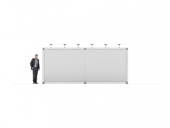 Stand X-10 (photo wall 510x200), RENT 3