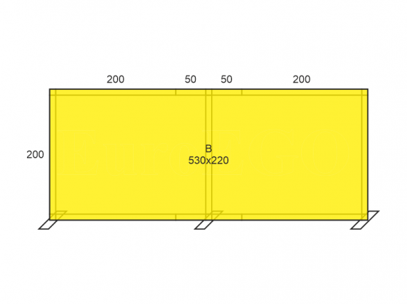 Stand X-10 (photo wall 510x200) 6