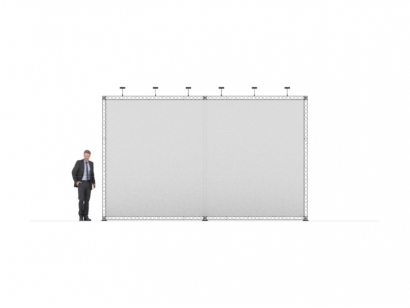 Stand X-10 (photo wall 510x300), RENT 3