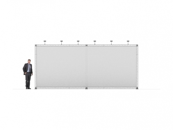 Stand X-10 (photo wall 610x250), RENT 3