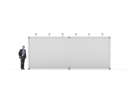 Stand X-10 (photo wall 610x230), RENT 3