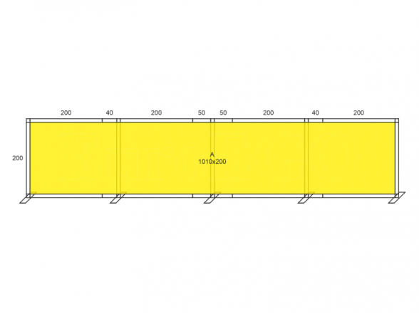 Стенд X-10 (фотостена 1010x200), АРЕНДА 5
