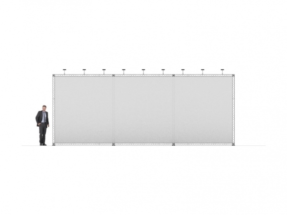 Stand X-10 (photo wall 800x300), RENT 3