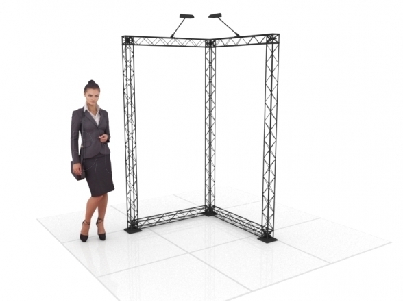 Stand X-10 (L-shape 100x100x200), RENT 2