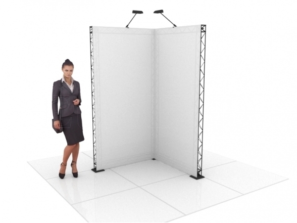 Stand X-10 (L-shape 100x100x200), RENT 1