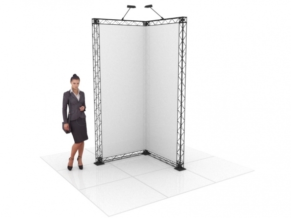 Stand X-10 (L-shape 100x100x250)