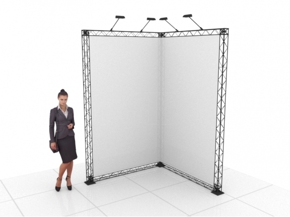 Stand X-10 (L-shape 150x150x250), RENT