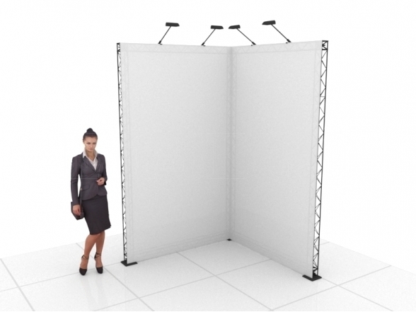 Stand X-10 (L-shape 150x150x250), RENT 1