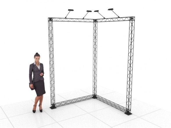 Stand X-10 (L-shape 150x150x250), RENT 2